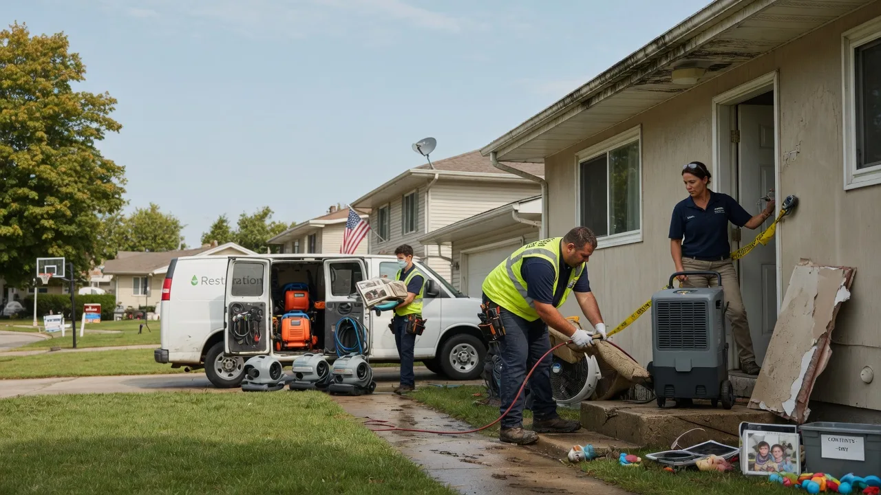 Water Damage Restoration in Westport, IN near me
